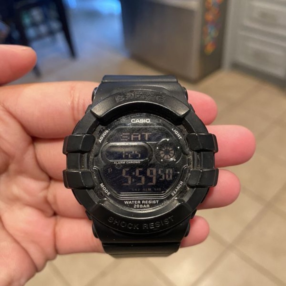 Baby-g shock watch